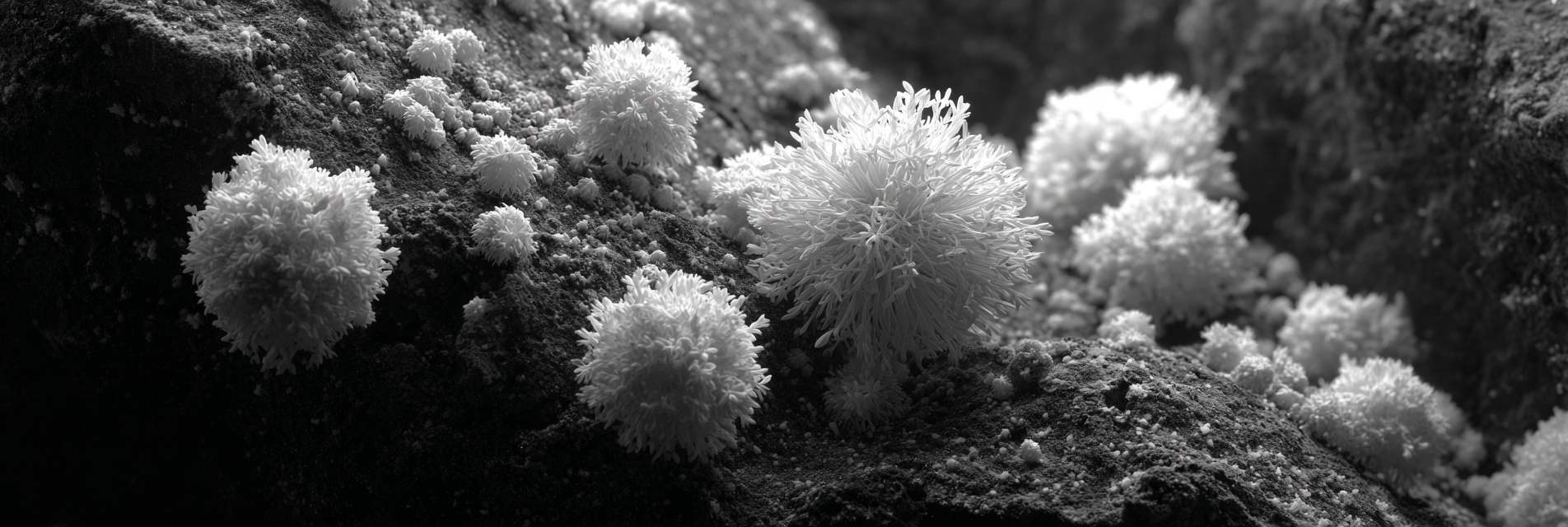Nahaufnahme Monochromer Unterwasserkorallen | Nahaufnahmen | Natur