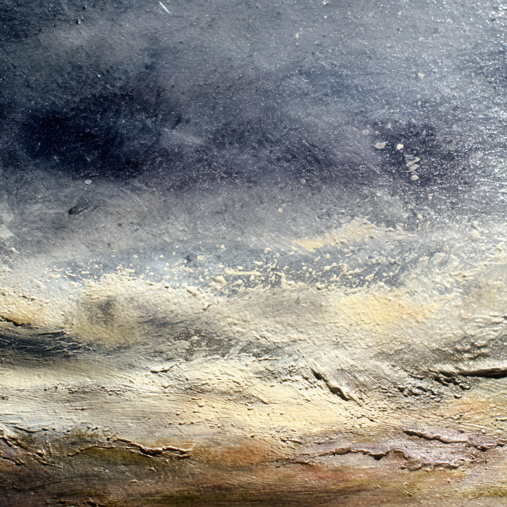 Abstrakte Textur Einer Wolkigen Landschaft | Nahaufnahmen | Natur