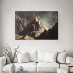 Surreale Felslandschaft Mit Spiel Von Licht Und Schatten