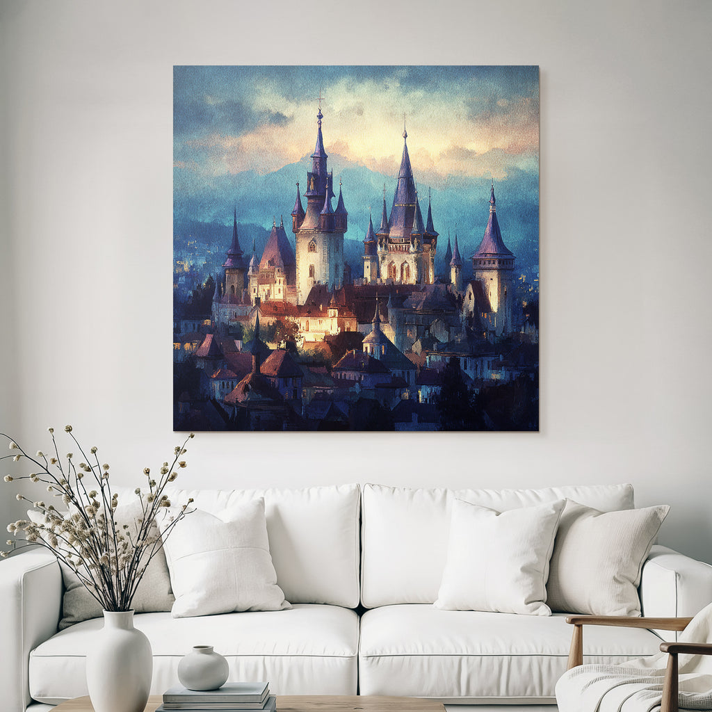 Schloss Im Dämmerlicht