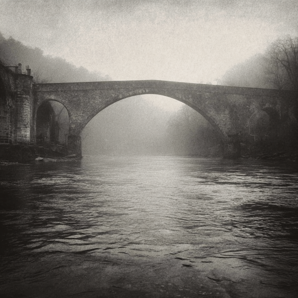 Steinerne Brücke Im Nebel | Nebel und Wetter | Natur