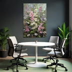 Impressionistische Blumenkomposition In Pastellfarben