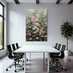 Impressionistische Blumenkomposition In Pastellfarben