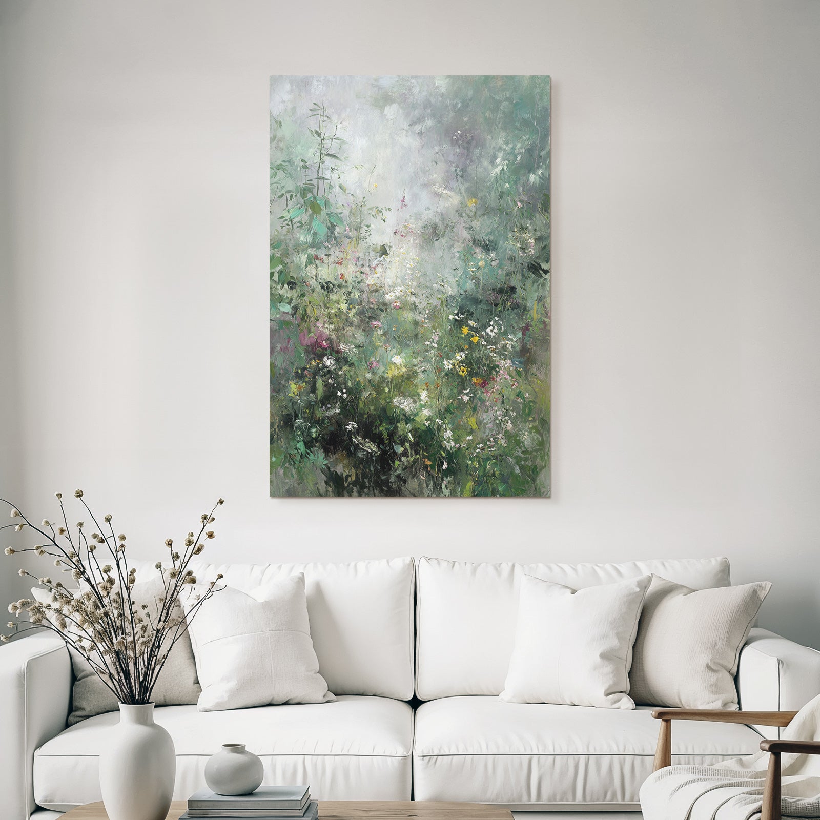 Impressionistischer Floraler Garten