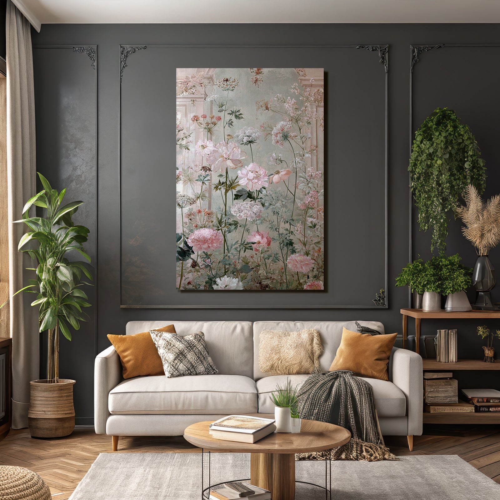 Zartes Pastell Blumenarrangement