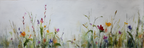 Impressionistische Blumenwiese Mit Wilden Blumen | Wasserfaelle und Tropfen | Natur