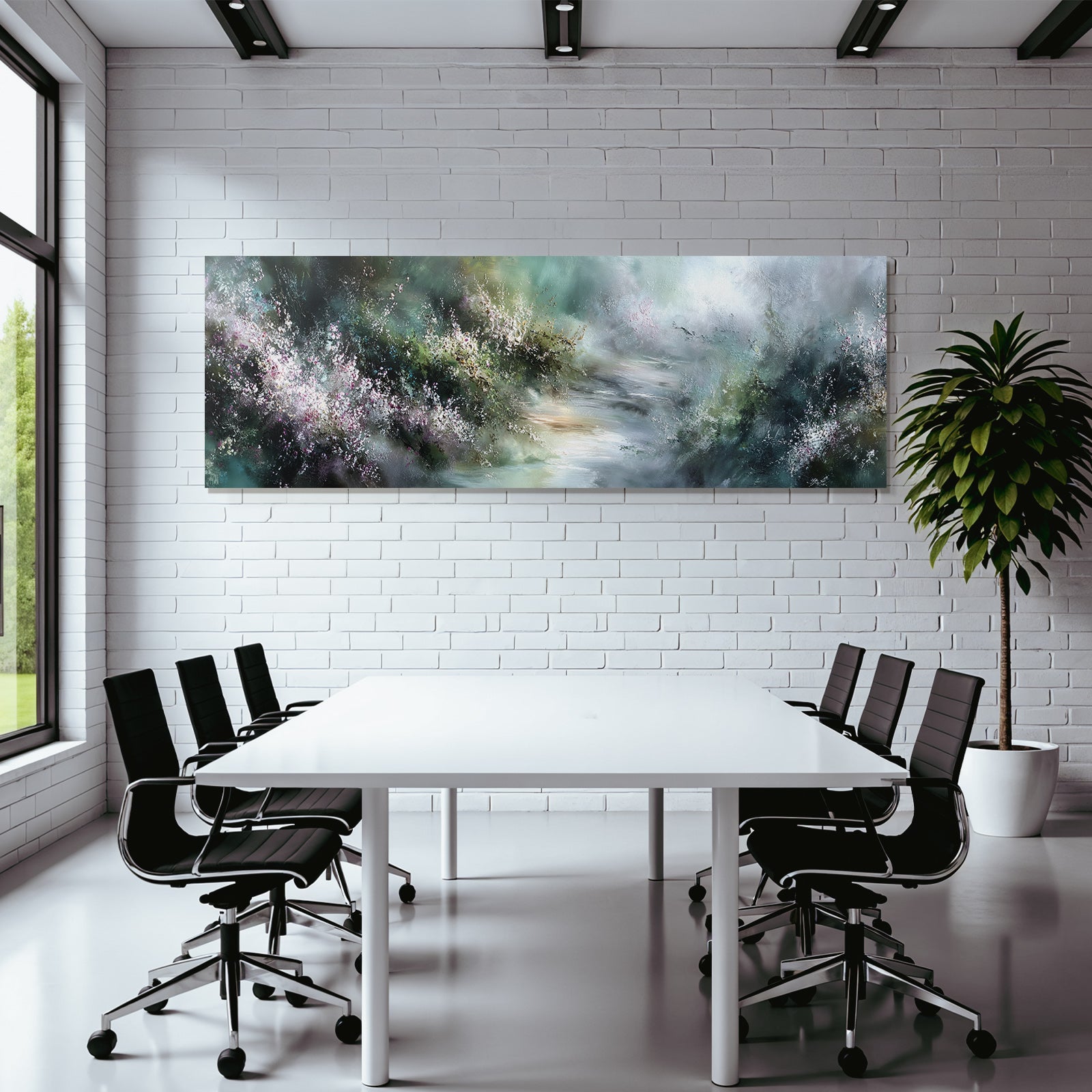 Träumende Florale Landschaft