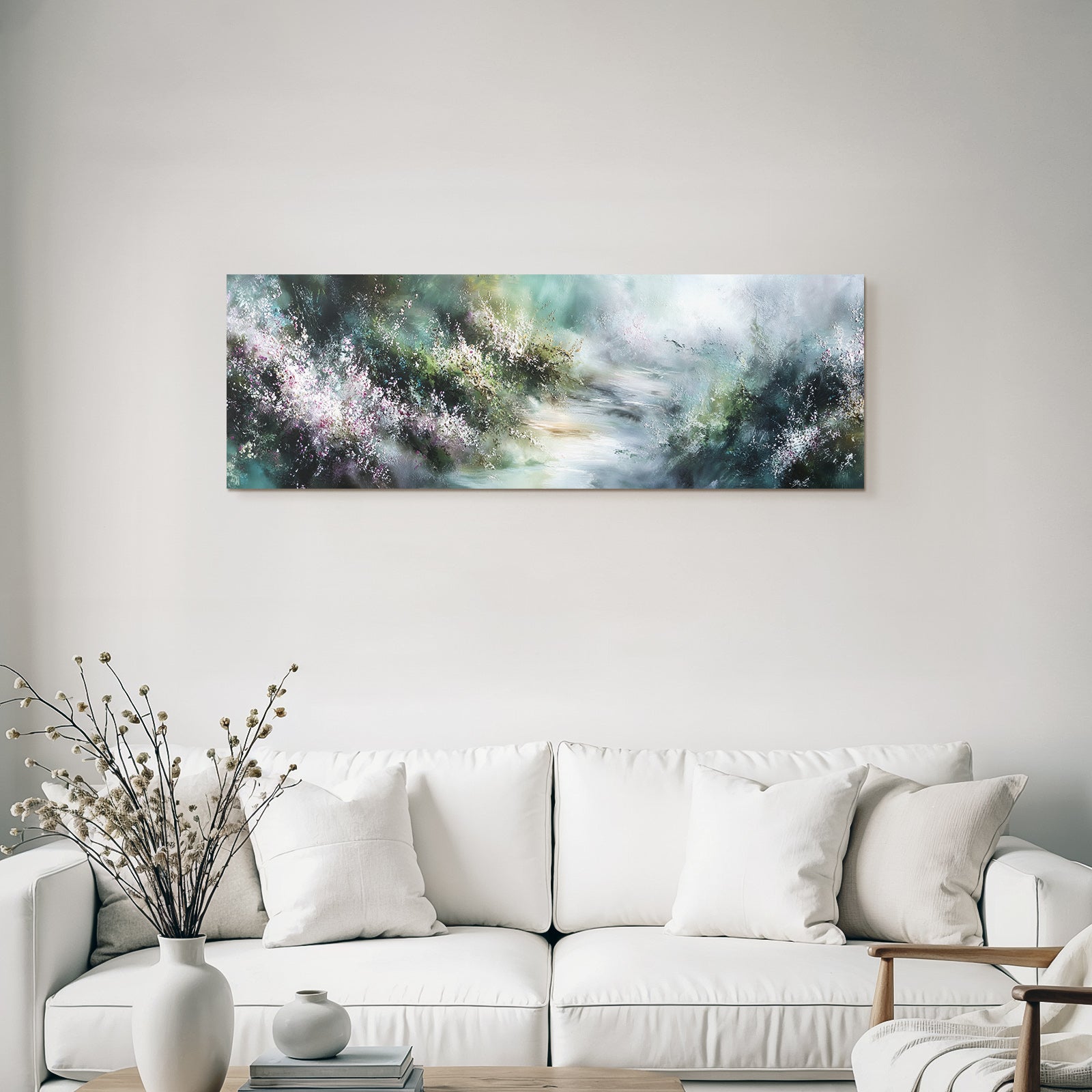 Träumende Florale Landschaft