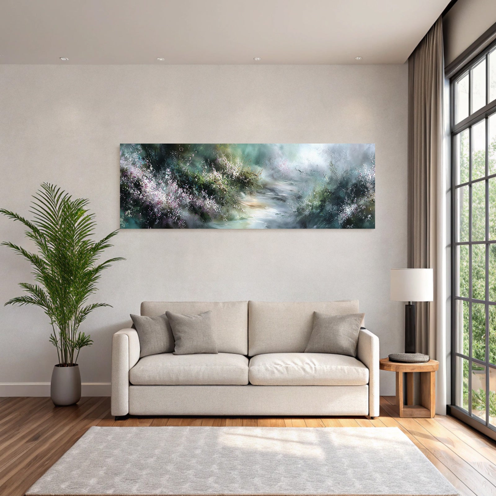 Träumende Florale Landschaft