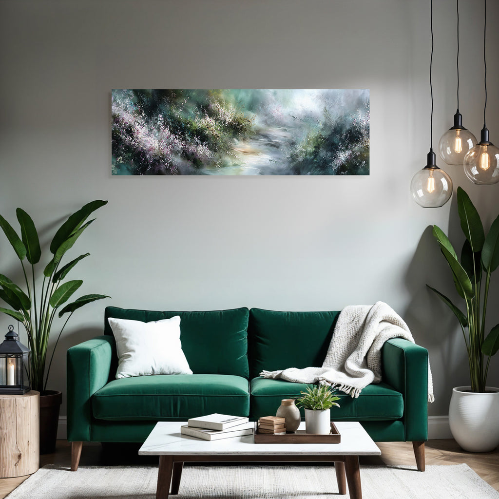 Träumende Florale Landschaft