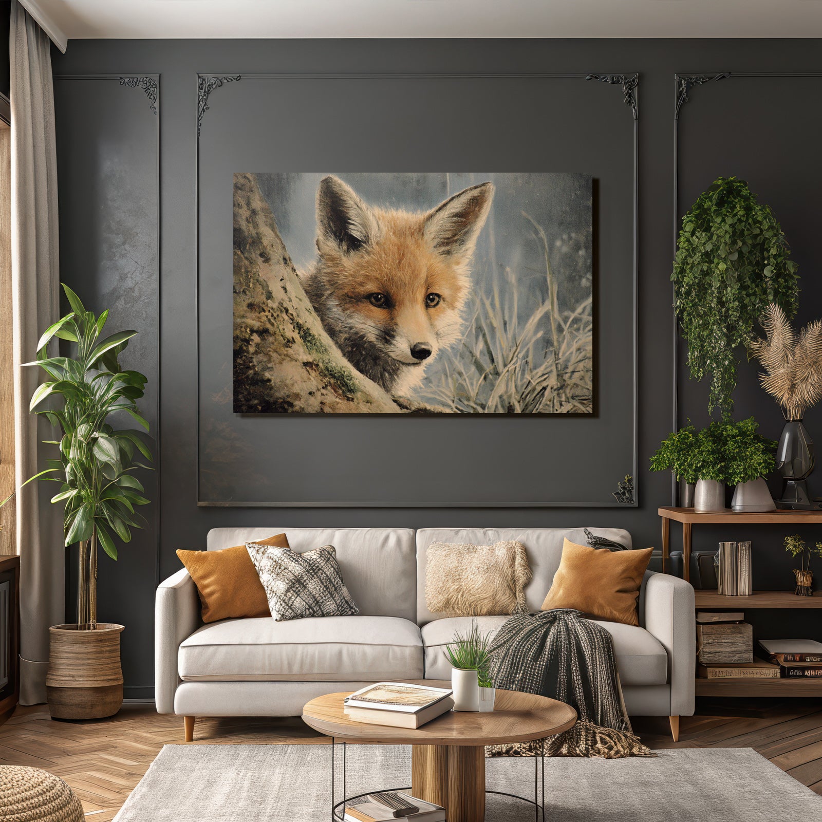 Fuchs Neben Baum
