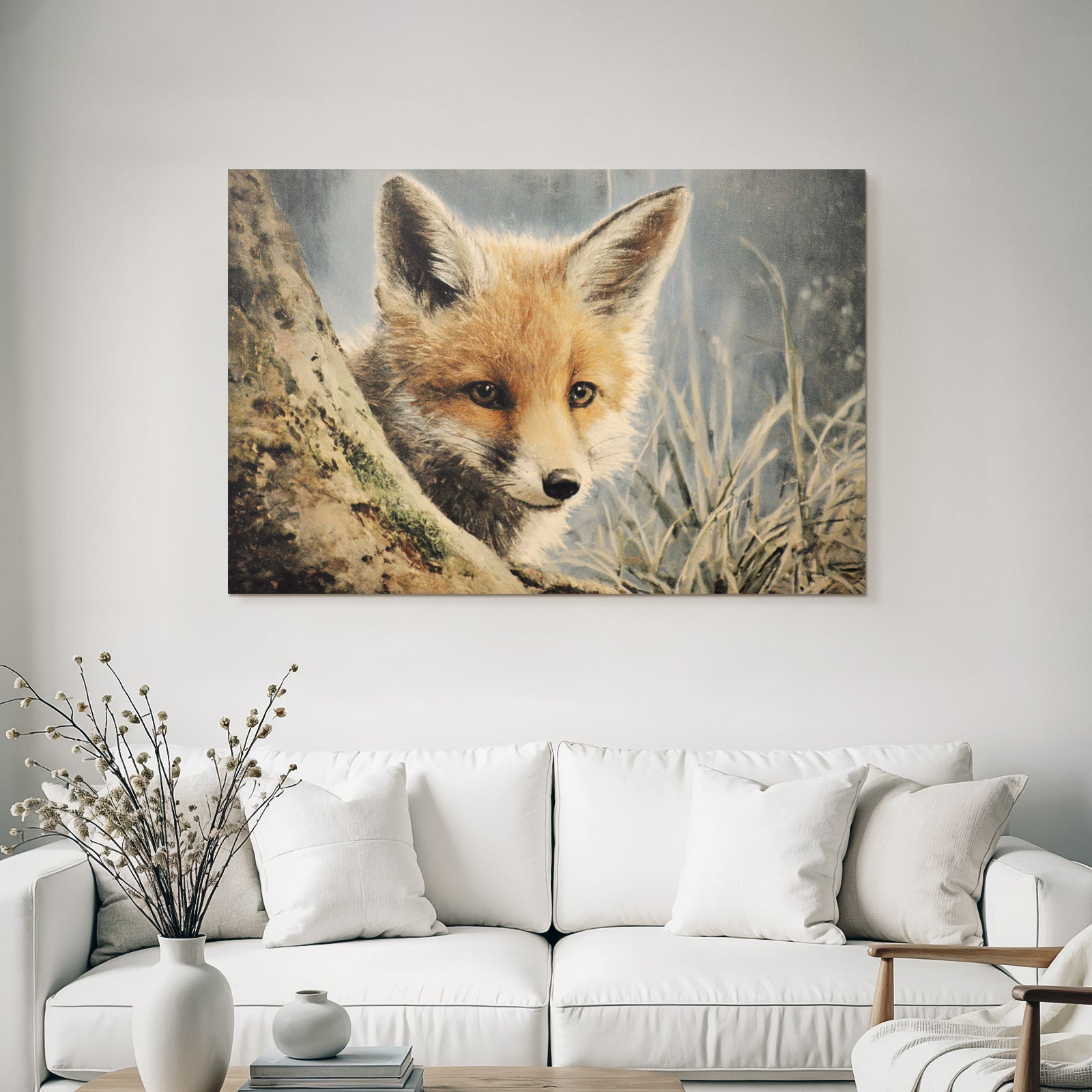 Fuchs Neben Baum