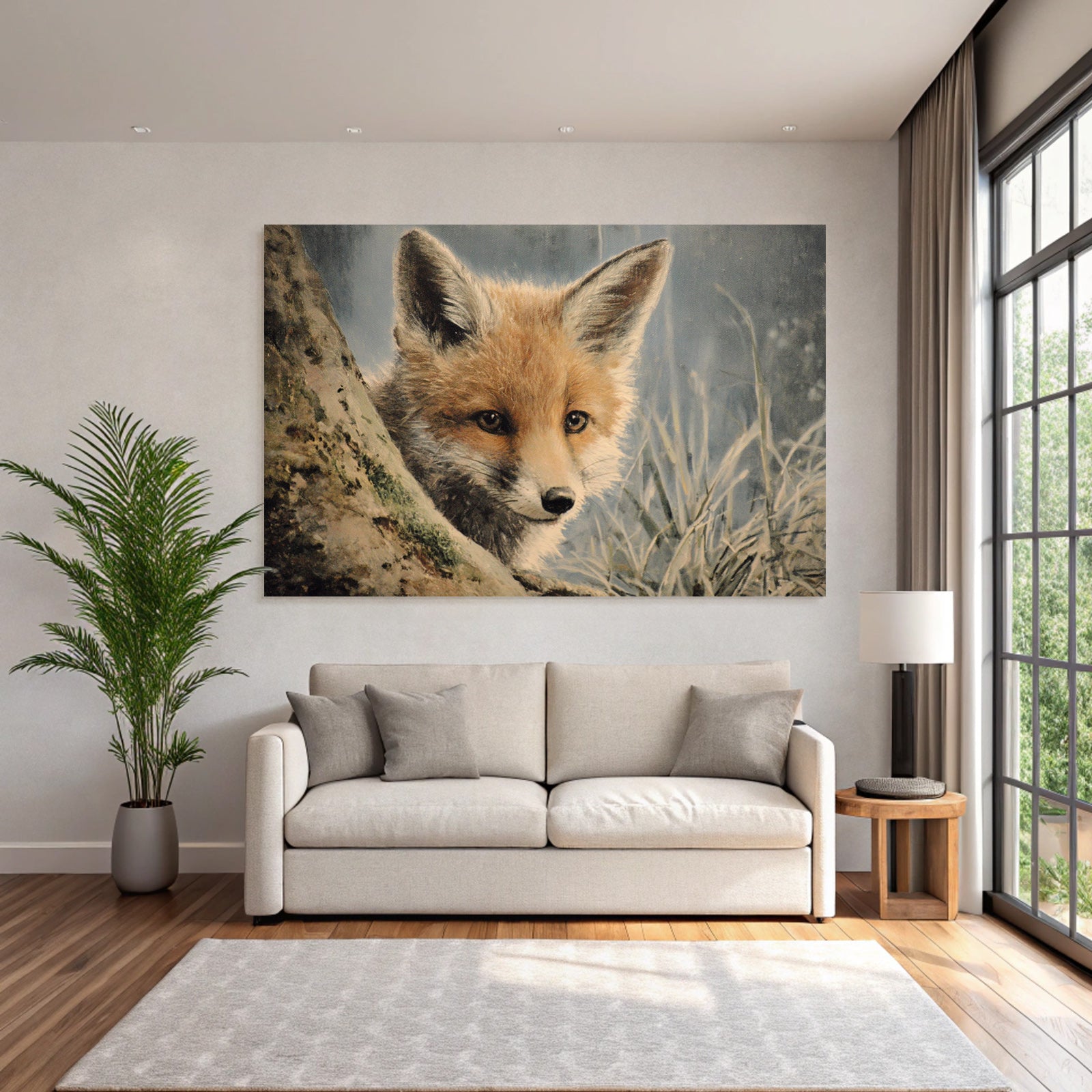 Fuchs Neben Baum