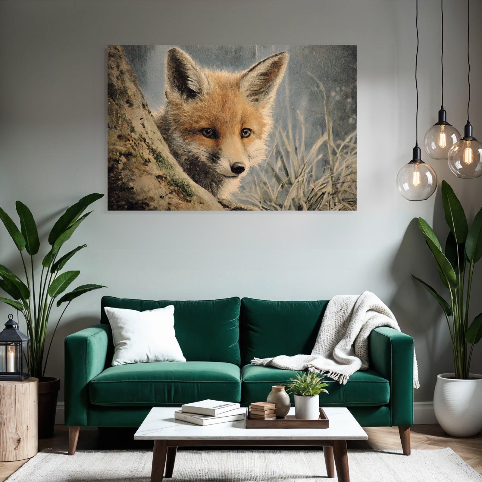 Fuchs Neben Baum