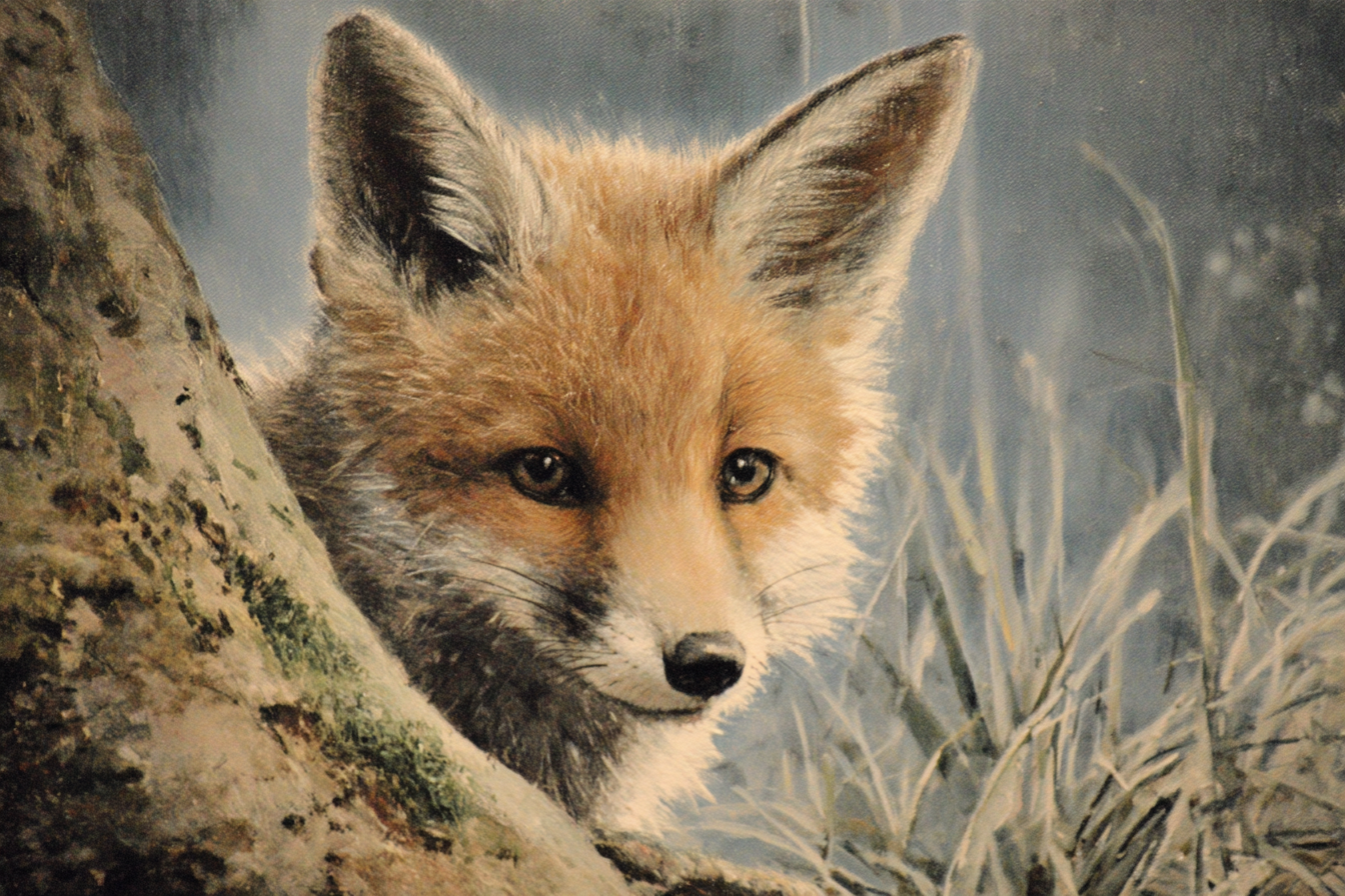 Fuchs Neben Baum | Wasserfaelle und Tropfen | Natur
