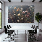 Schöne Blumenanordnung Mit Vielfältigen Blumen Und Weichem Hintergrund