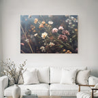 Schöne Blumenanordnung Mit Vielfältigen Blumen Und Weichem Hintergrund
