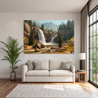 Wasserfall Landschaft Im Nationalpark