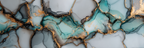 Flüssige Farben Teal Schwarz Weiss Und Gold | Abstrakt | Stilrichtungen