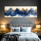 Fluiddynamik Und Berglandschaft
