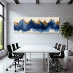 Fluiddynamik Und Berglandschaft