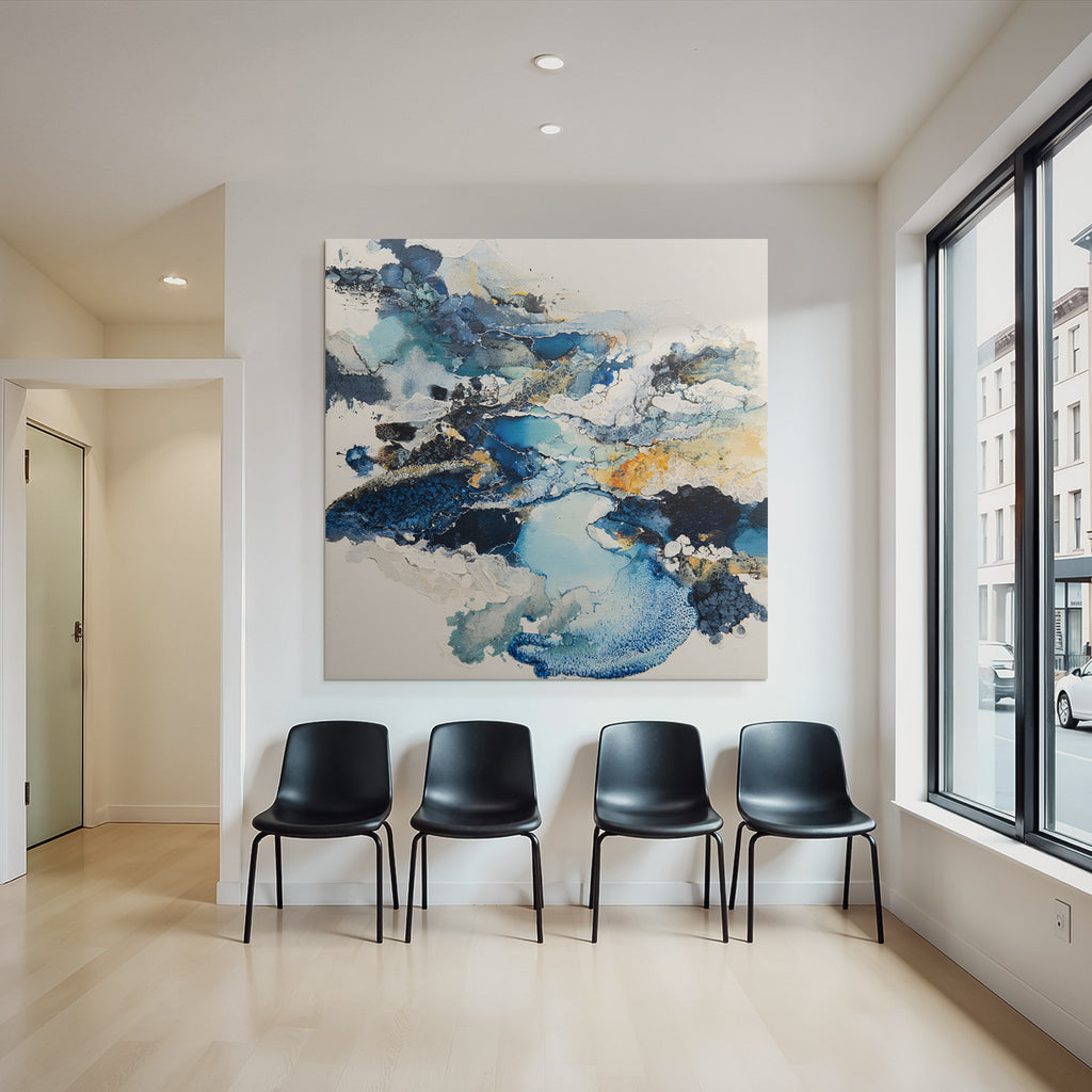 Blue Water Artwork