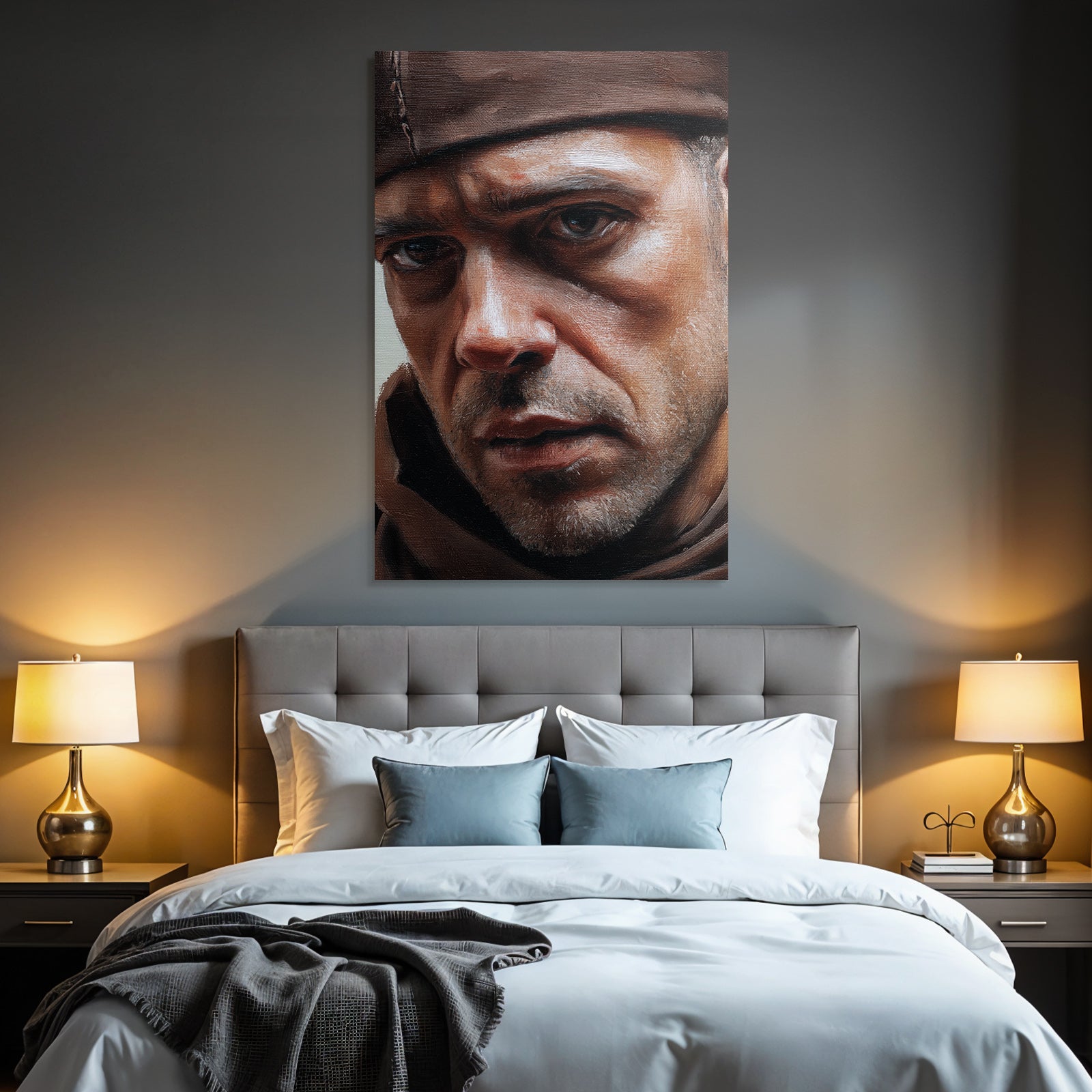 Nahaufnahme Von Einem Gesicht