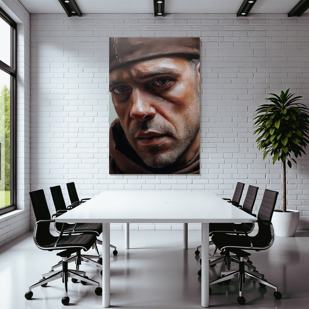 Nahaufnahme Von Einem Gesicht