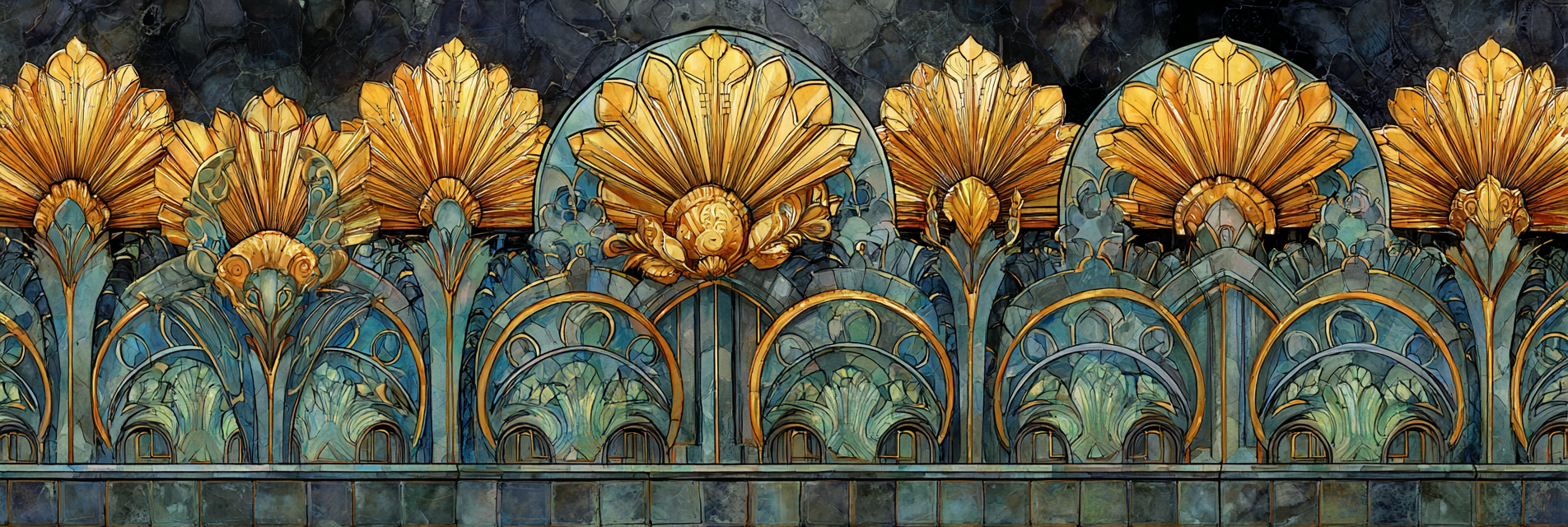 ArtDeco Ornamentales Dekor Im Jugendstil | Art Deco | Stilrichtungen