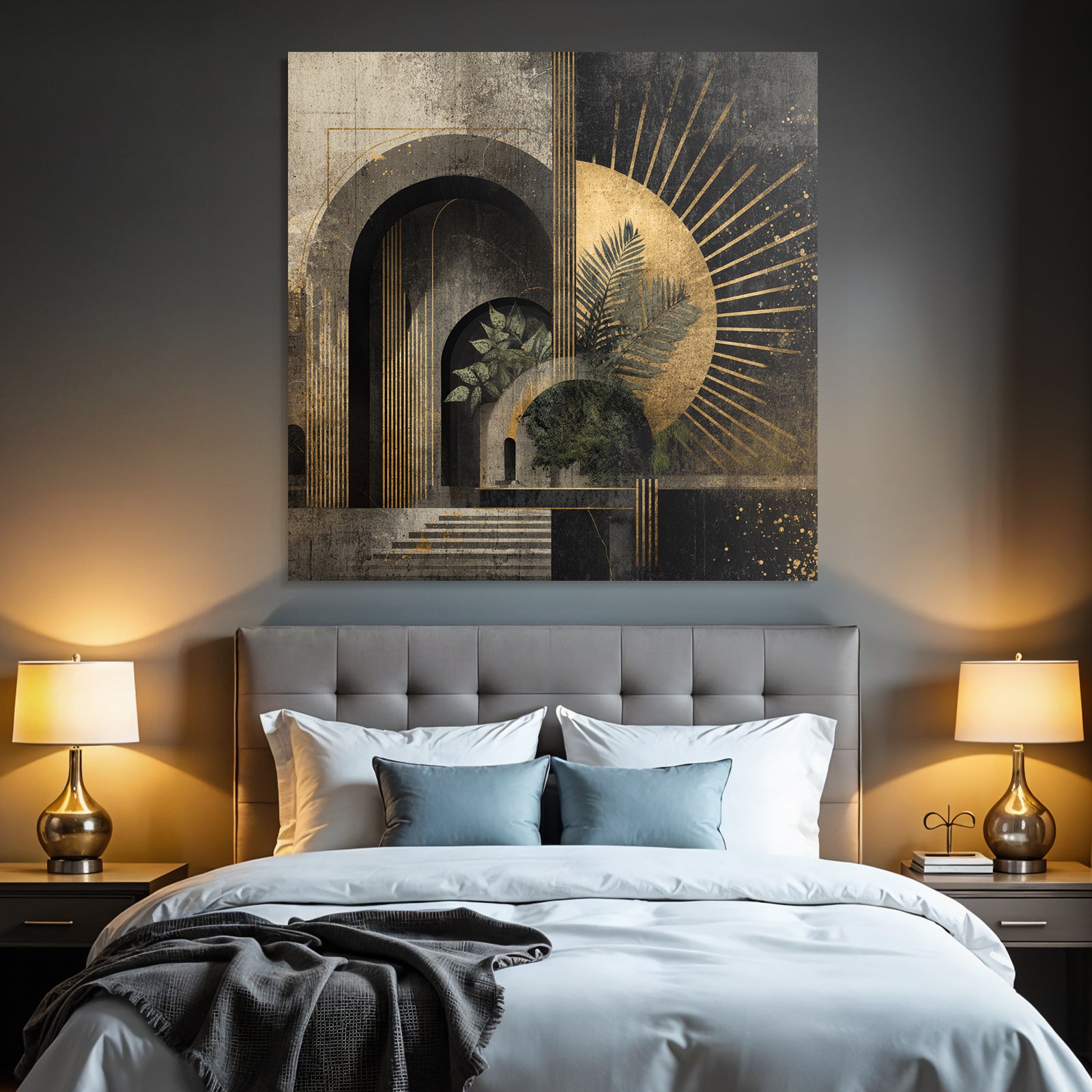 ArtDeco Abstrakte Kunst Architektur Und Natur