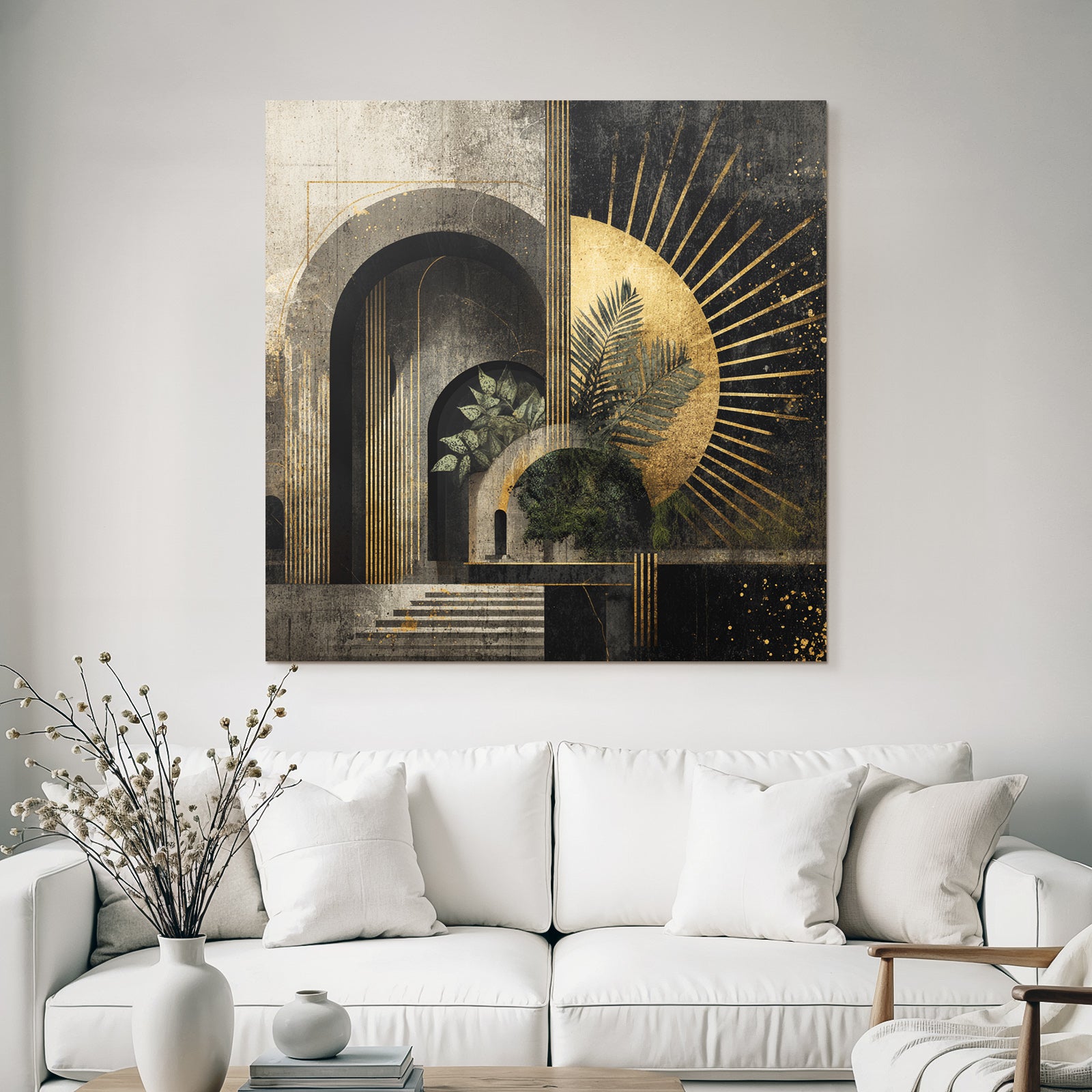 ArtDeco Abstrakte Kunst Architektur Und Natur
