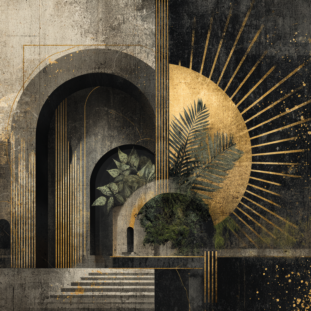 ArtDeco Abstrakte Kunst Architektur Und Natur | Art Deco | Stilrichtungen
