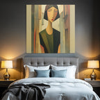 ArtDeco Geometrische Figur In Urbaner Landschaft
