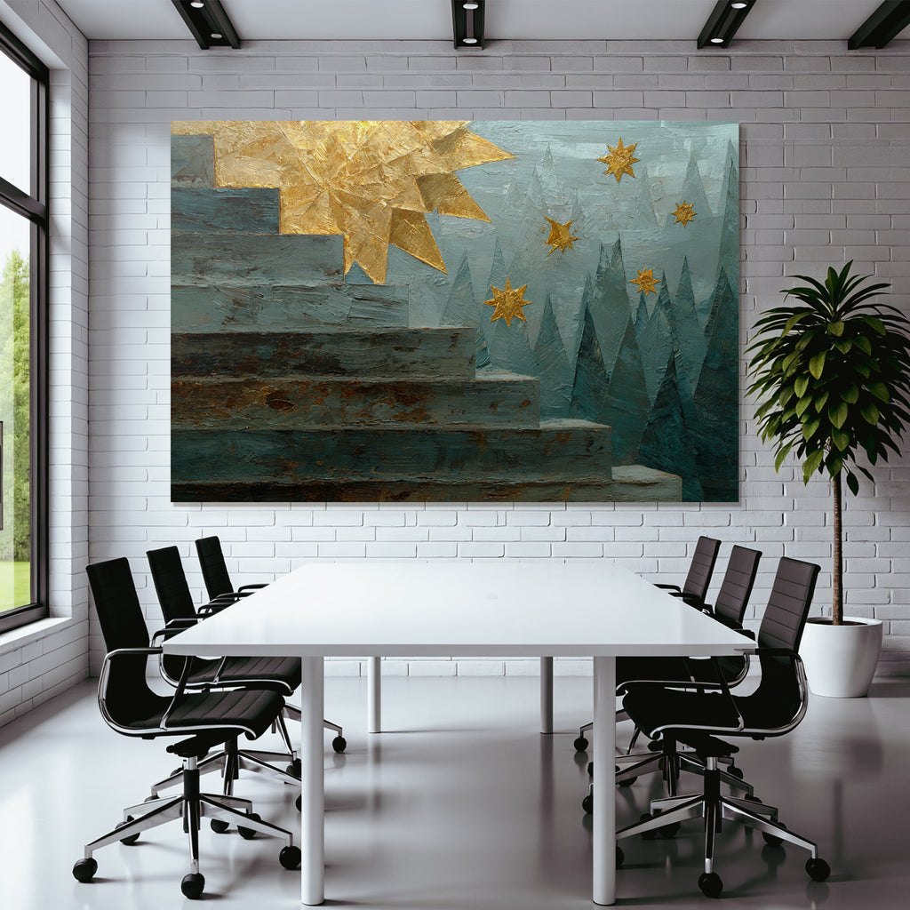 ArtDeco Aufstieg Zum Goldenen Stern