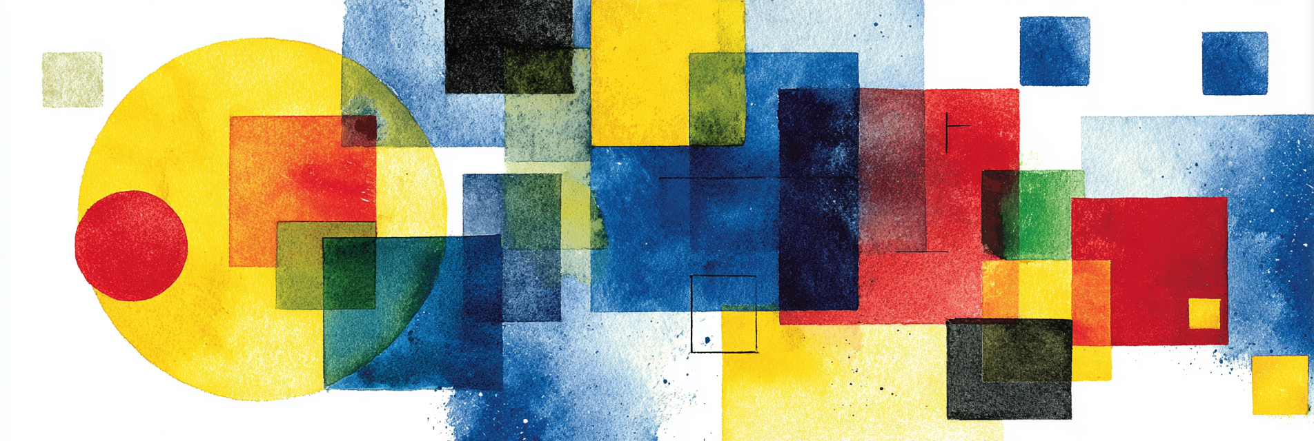 Buntes Abstraktes Kunstwerk Mit Geometrischen Formen | Bauhaus | Stilrichtungen