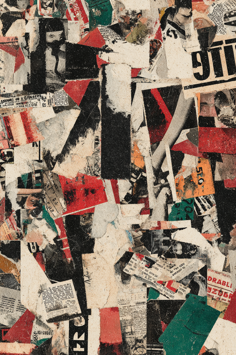 Papierfotos Und Textcollage | Dadaismus | Stilrichtungen