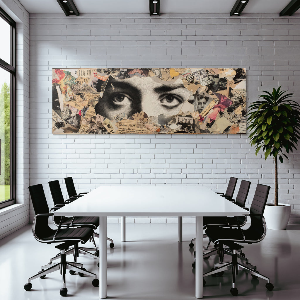 Augen Collage Identität Wahrnehmung Gefühlstiefe
