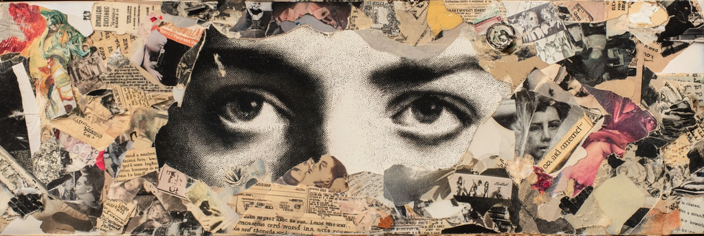 Augen Collage Identität Wahrnehmung Gefühlstiefe | Dadaismus | Stilrichtungen