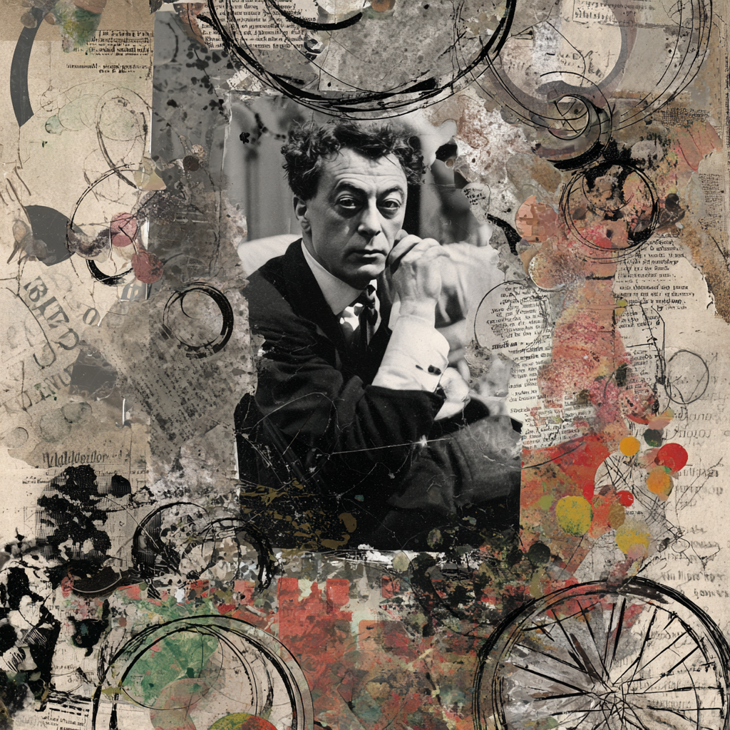 Historische Fotocollage Mit Abstrakten Grafischen Elementen | Dadaismus | Stilrichtungen
