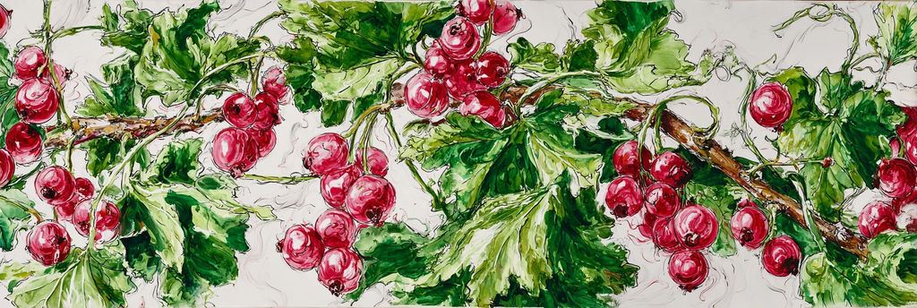 Rote Johannisbeeren Und Grünes Blattwerk | Expressionismus | Stilrichtungen