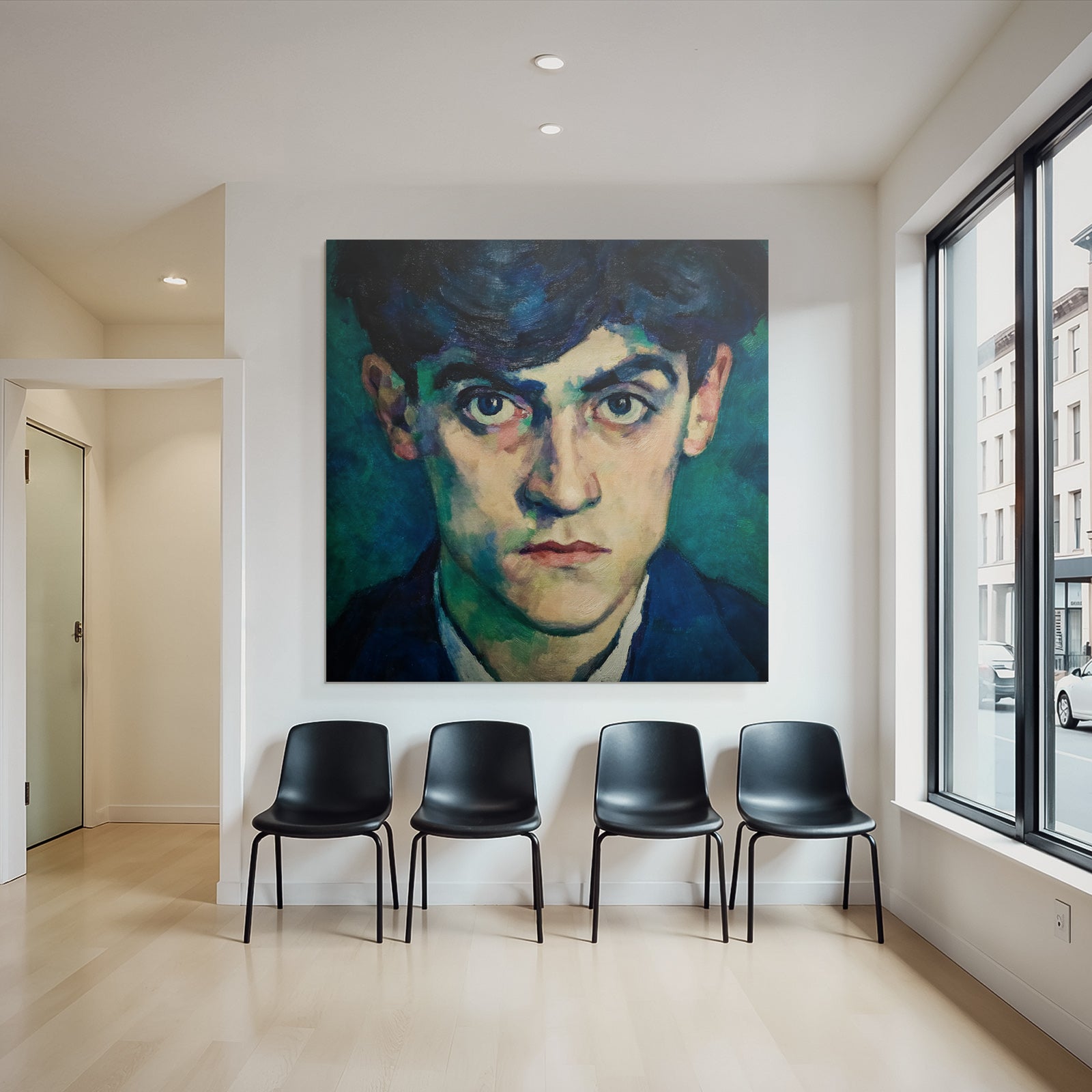 Porträt Expressiver Stil Postimpressionismus