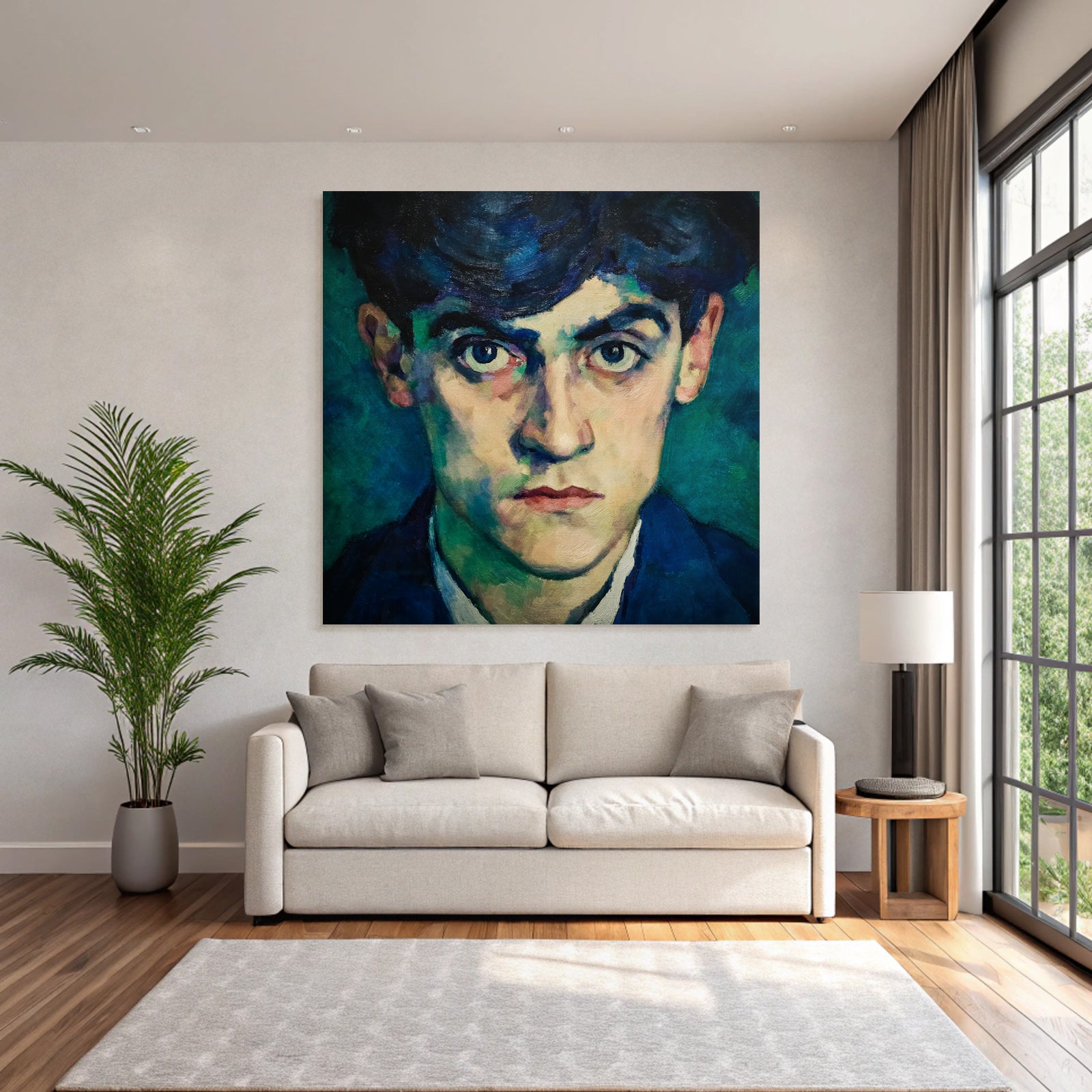 Porträt Expressiver Stil Postimpressionismus