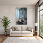 Fantastisch Surreal Surrealistisches Architektonisches Traumbild