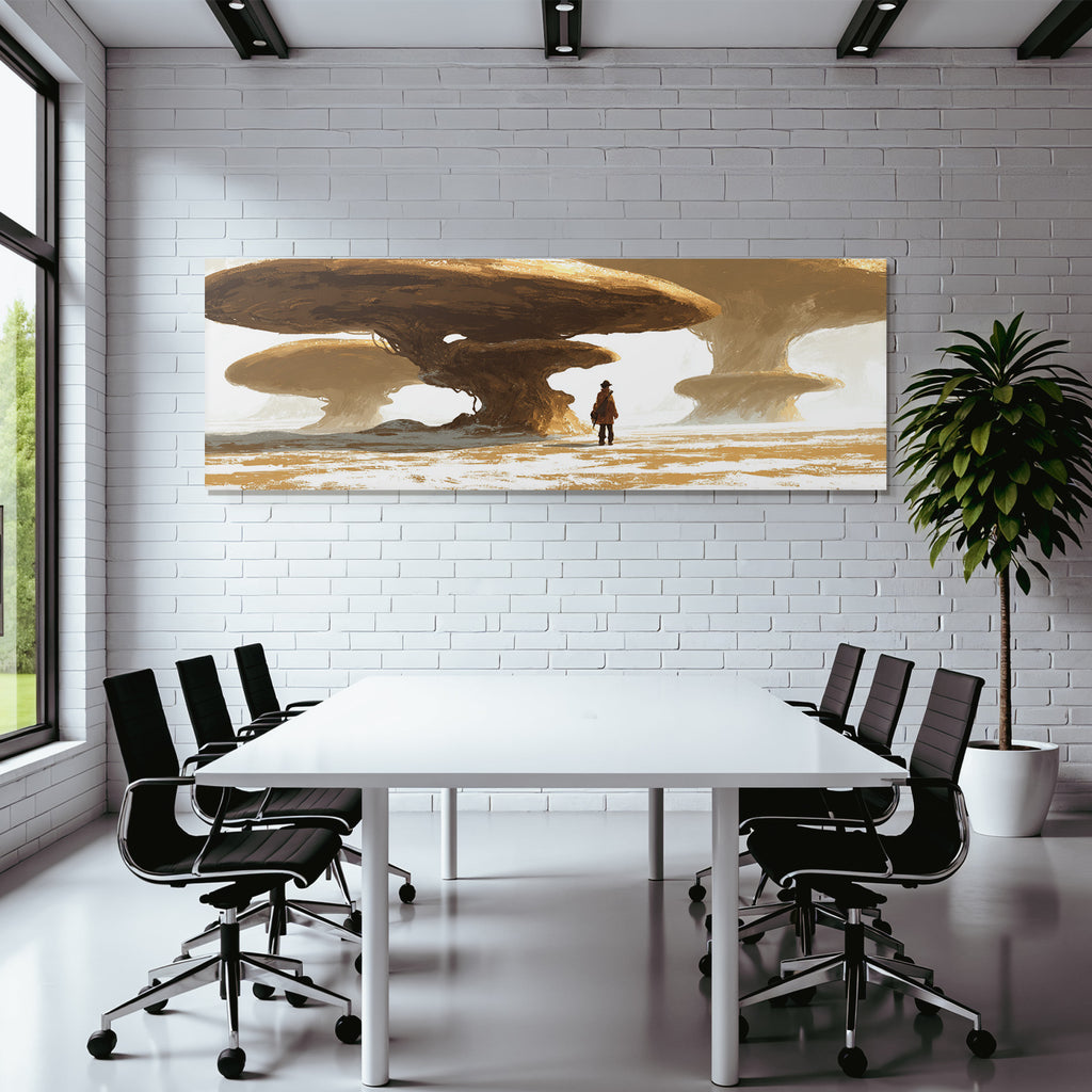 Fantastisch Surreal Surreale Pilzwelt Entdecker