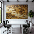 Fantastisch Surreal Surreale Landschaft Schwebende Inseln Traeumerische Stimmung