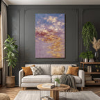 Impressionistischer Himmel Mit Weichen Wolken