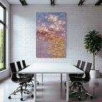 Impressionistischer Himmel Mit Weichen Wolken