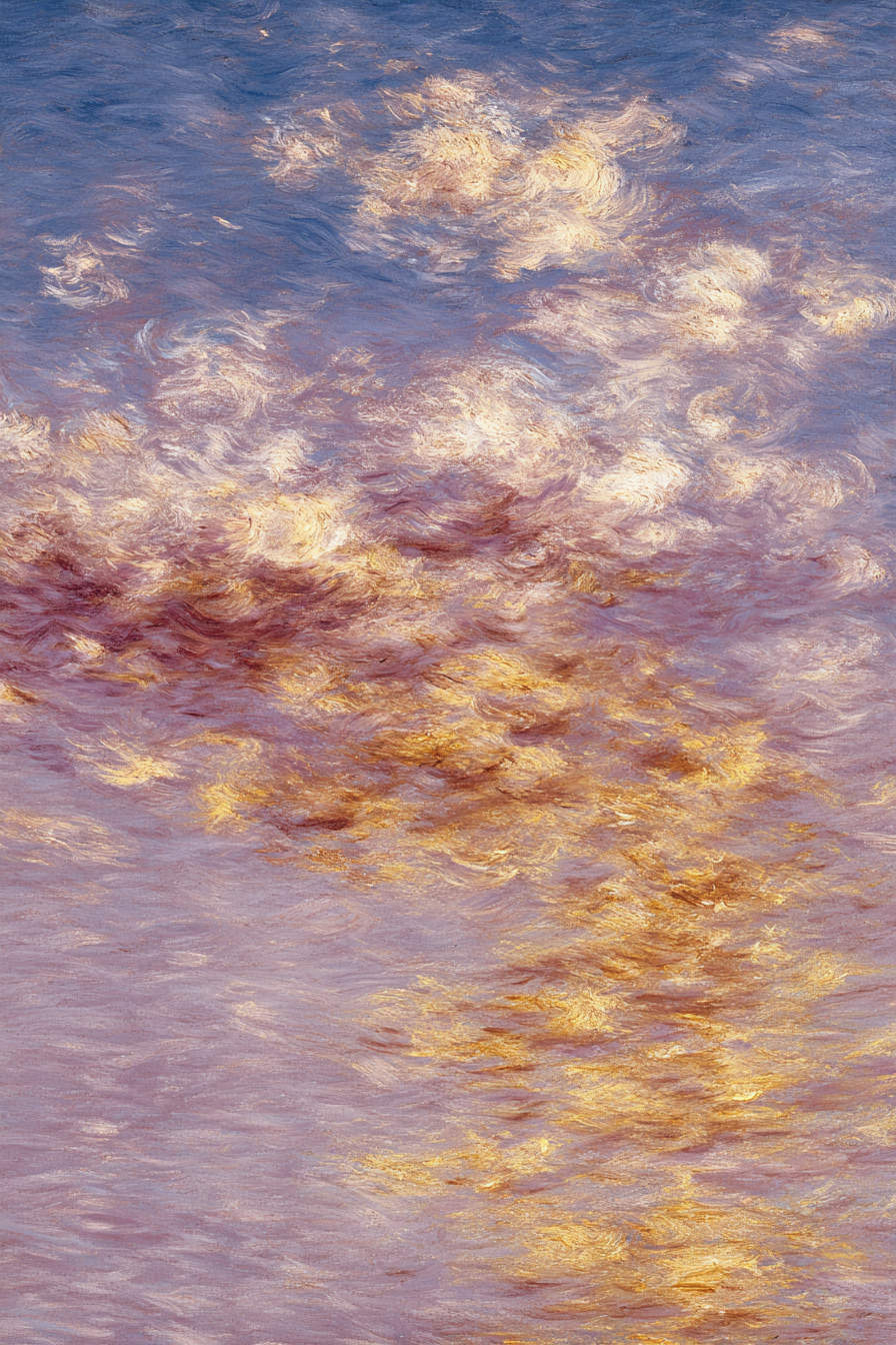 Impressionistischer Himmel Mit Weichen Wolken | Impressionismus | Stilrichtungen