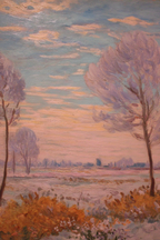 Sanfte Impressionistische Landschaft Mit Pastellhimmel | Impressionismus | Stilrichtungen