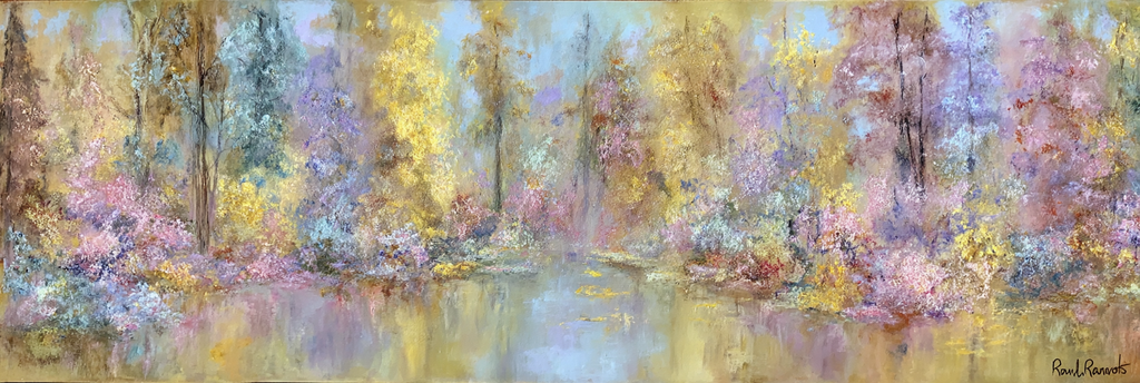 Pastelllandschaft Am Stillen See | Impressionismus | Stilrichtungen